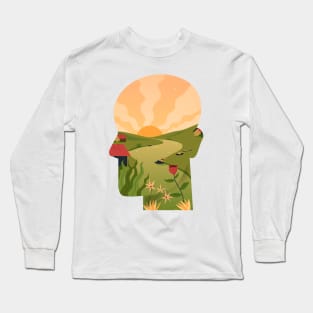 Head Full Of Visions Long Sleeve T-Shirt